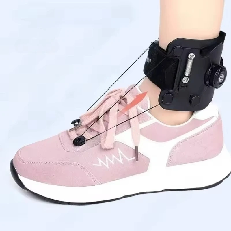 Precision Foot Drop Corrector, Comfortable Orthosis for Varus/Ectropus Rehabilitation & Ankle Support