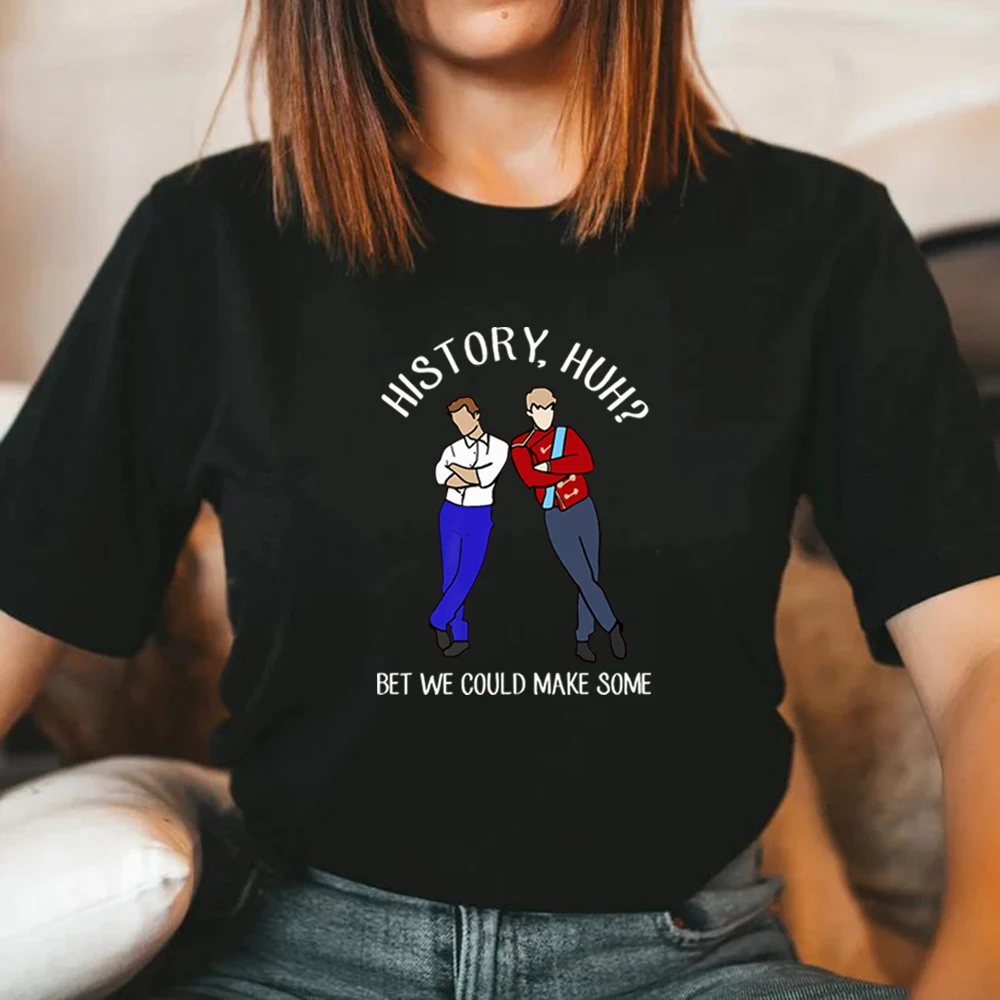 History Huh Graphic T Shirts Red White and Royal Blue T-shirt LGBTQ Tee Alex and Henry Tshirt History Will Remember Us Shirt Top