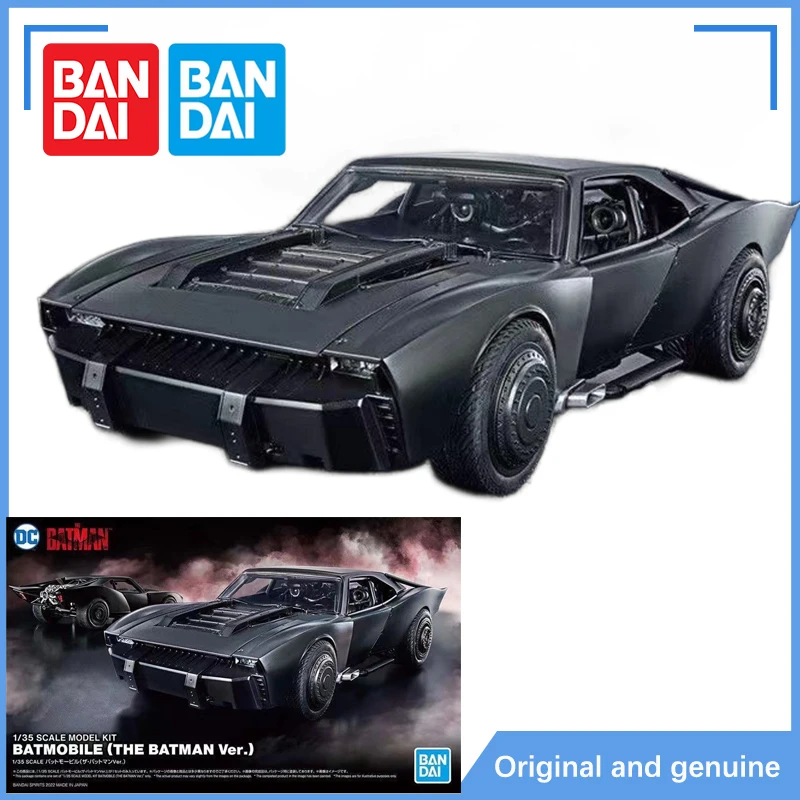 

Оригинальная аниме-фигурка Bandai 1/35 BATMOBILE THE BATMAN VER. Фигурка игрушка для детей Коллекционная модель украшения подарок