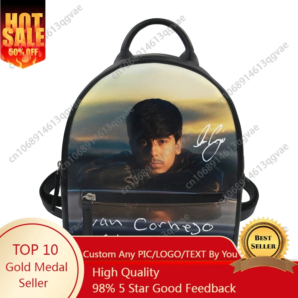 Ivan Cornejos Custom Backpack Purse Women Carter Schoolbags Double Shoulder Bag Mini Daypack Leather Travel Bag