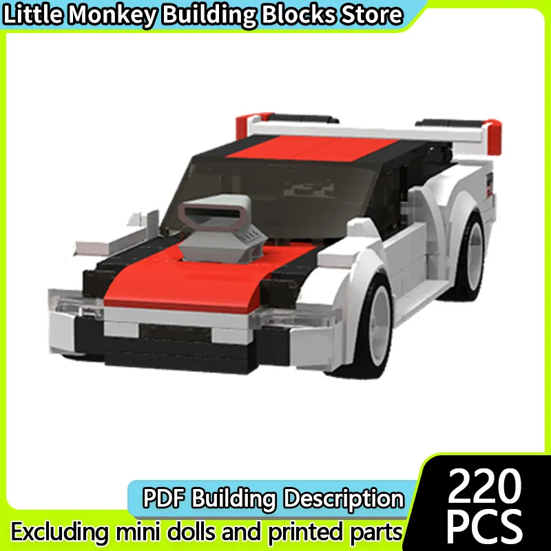 

Speed Racing Car Model MOC Building Bricks S15 Two-Door Coupe Modular Technology Children Holiday Gifts Assemble Toys Suit