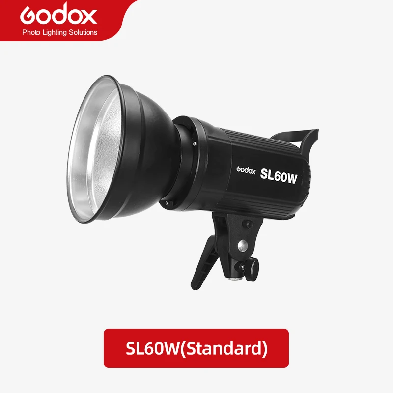 Godox SL60W SL-60W LED-videolamp (daglichtgebalanceerd) voor fotostudio-accessoires en live streaming op YouTube.