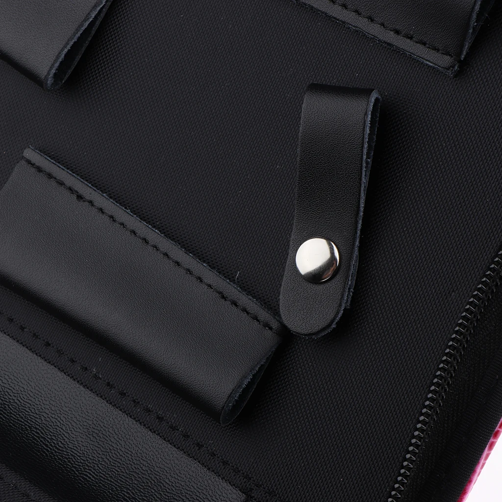 

Hairdressing Accessories Organizer Soft Scissors Bag Barber Holster Case with Compartments for Salon or Pet Shop Tools