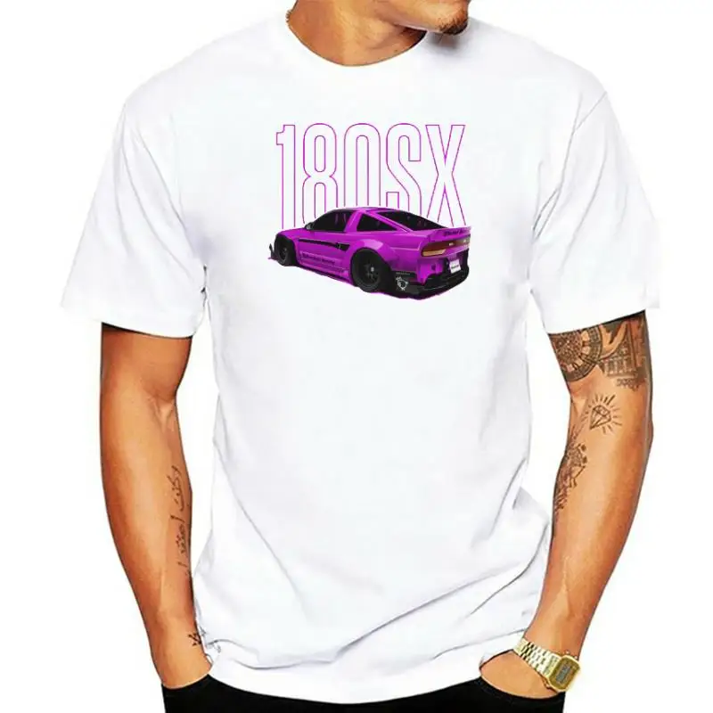 Fashion New Japanese Classic Legend Car 180SX Silvia S13 Rocket Bunny JDM SR20DET T Shirt