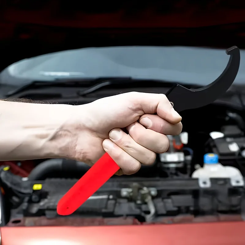 6pcs Hook Wrenches Tools Set C-Shape Spanner Wrench for Shock Adjustment Motorcycle Car Repair Spanner Tool Universal Hand Tool