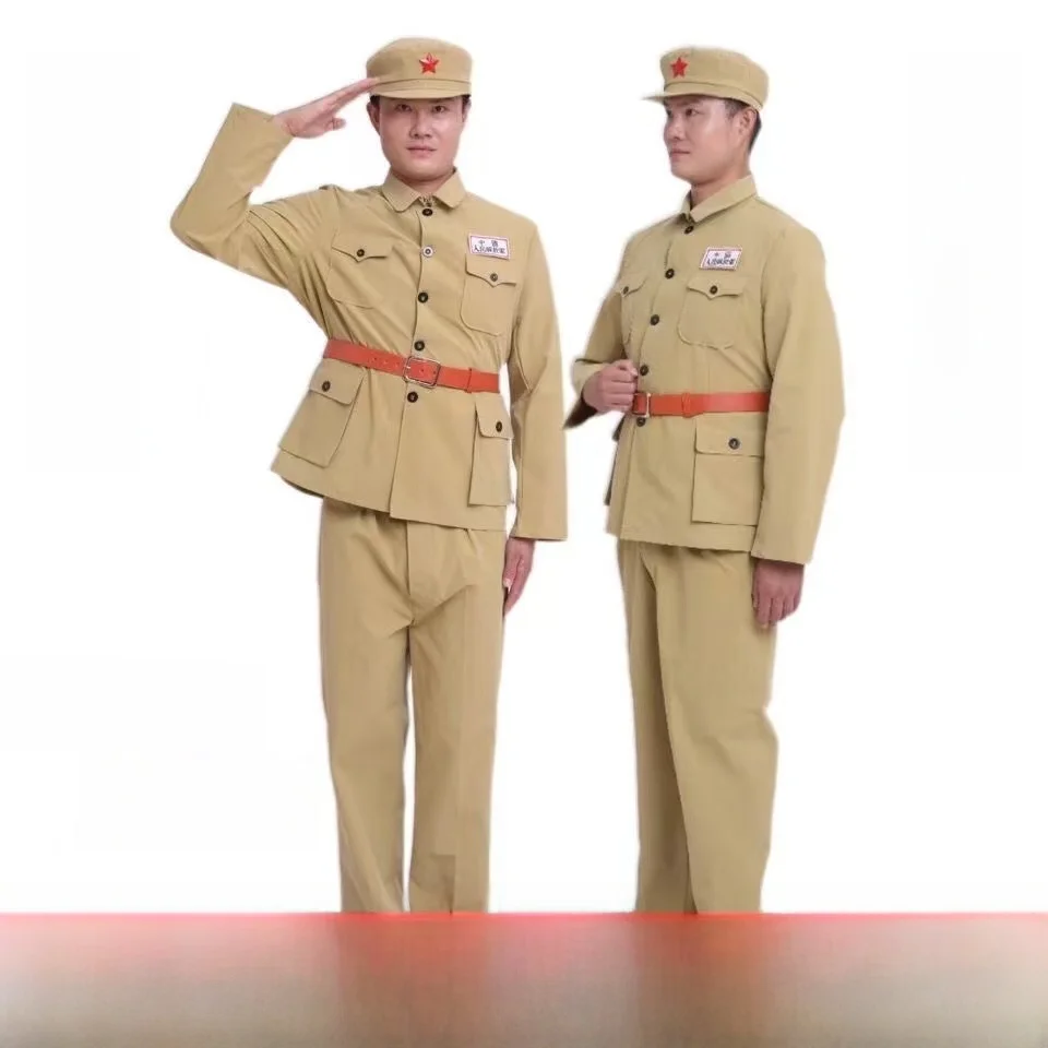 tenues-de-performance-pour-hommes-et-femmes-uniformes-militaires-retro-accessoires-49-styles-50-types-inspires-des-uniformes-americains-et-coreens