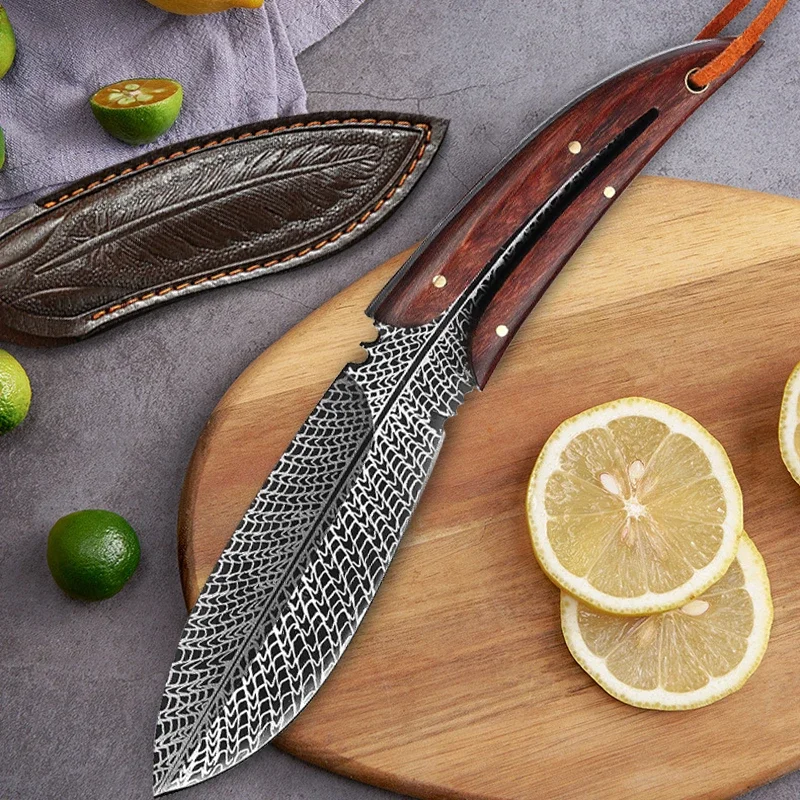 WXCOO Household Accessories Stainless Steel Kitchen Knife Fruit Meat Bone Slicer Cooking Kitchenware - view 3