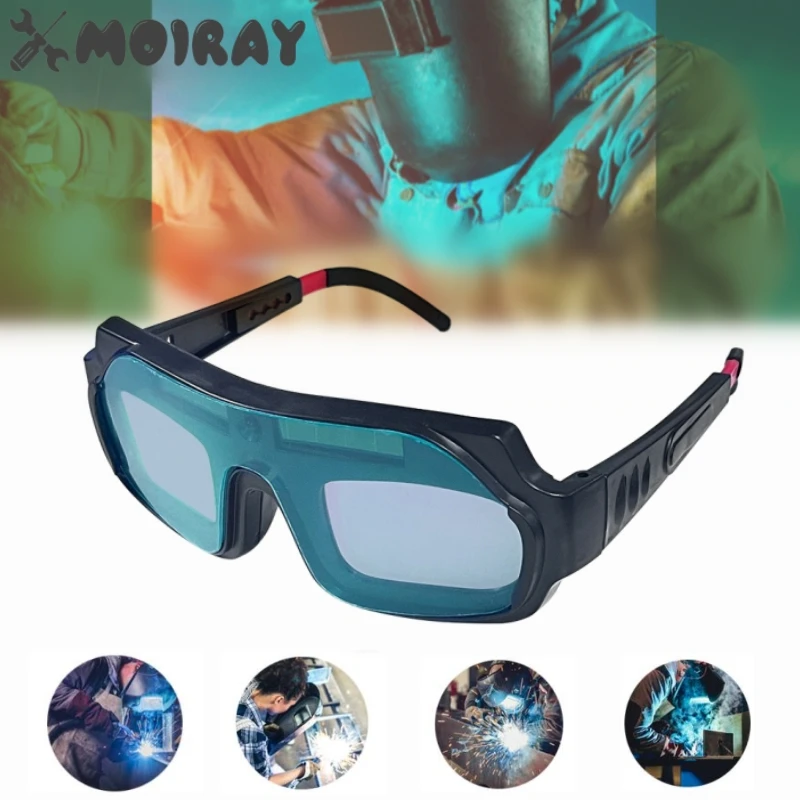 Automatic Dimming Welding Glasses Argon Arc Welding Solar Goggles Special Anti-glare Glasses tools For Welders Automatic Dimming