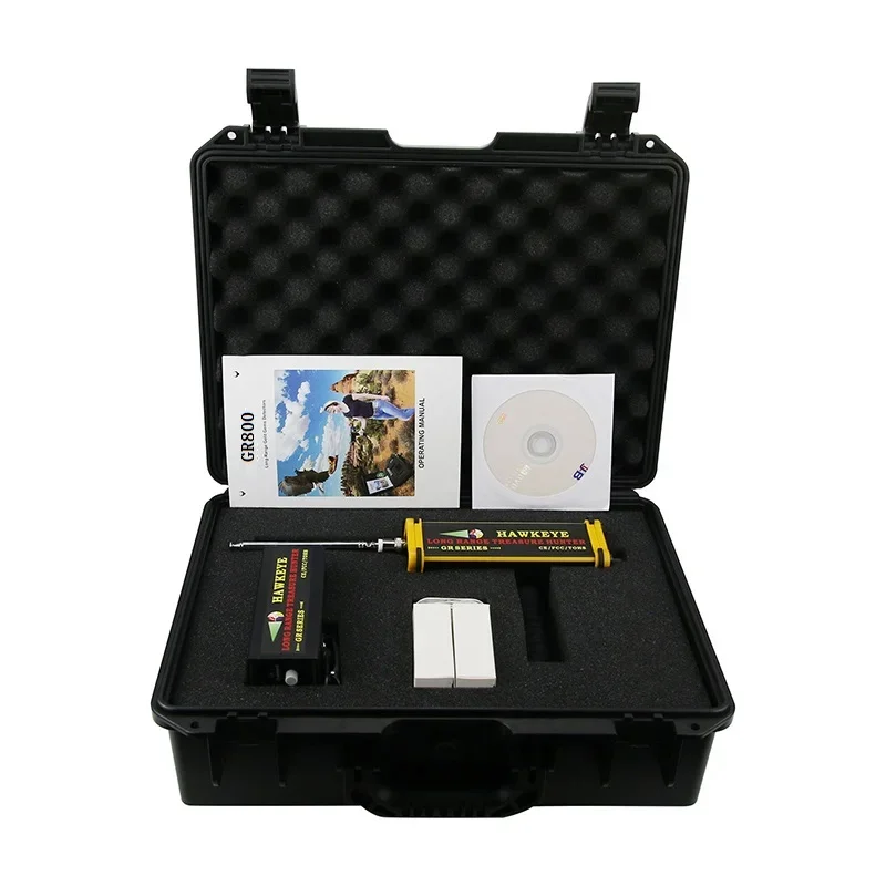 

GR-800 GR800 Long Range Gold Metal Detector Gold Silver Gem Diamond Treasure Finder Hunter Digital Adjustment Function