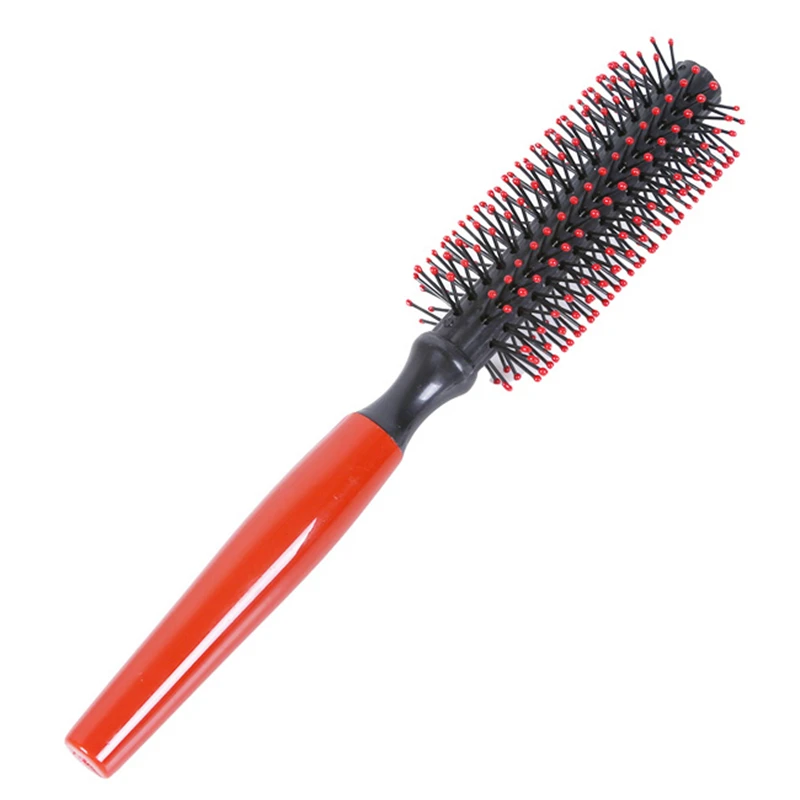 10pc Roller Hair Brush Round Comb Wavy Curly Styling Care Curling Salon Tool