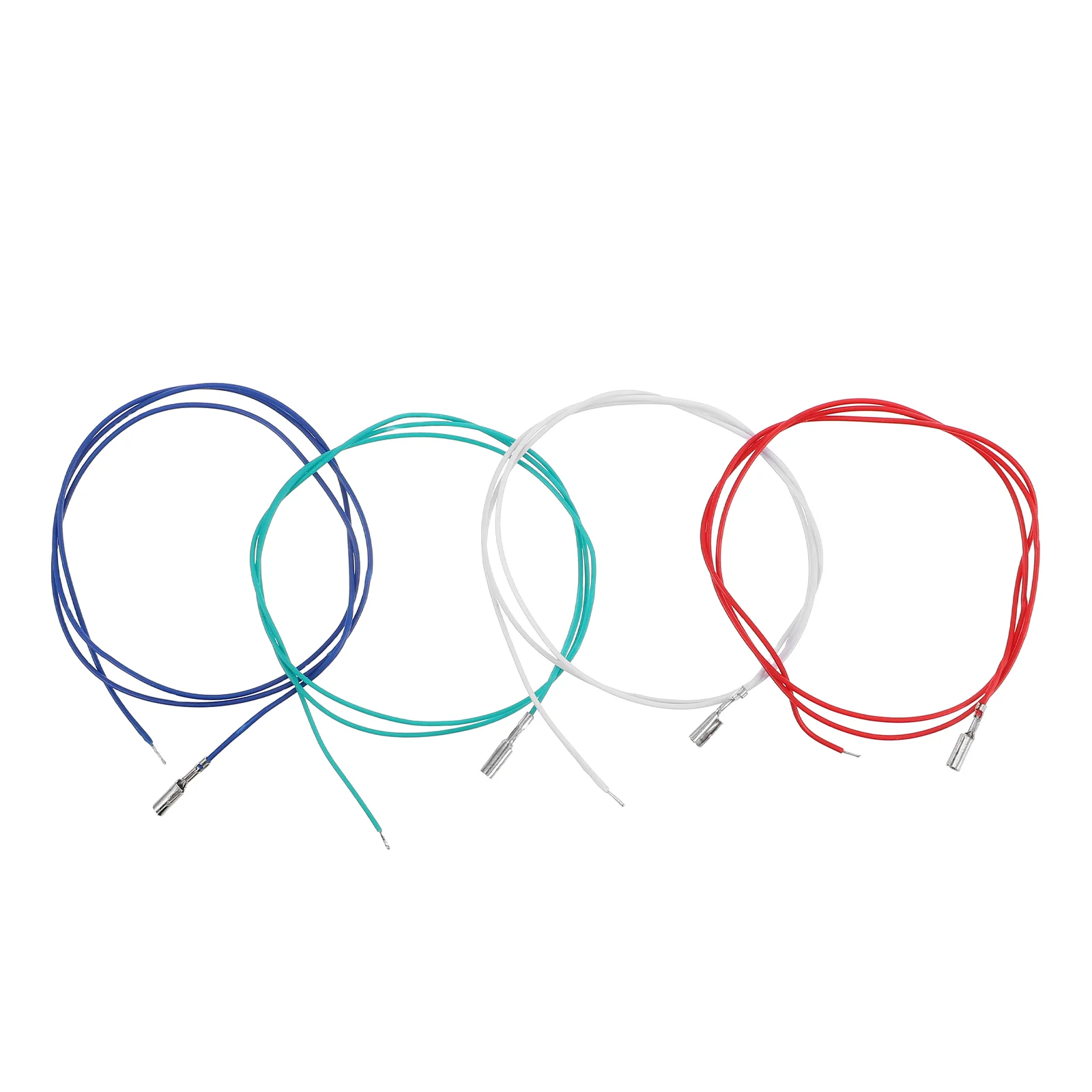 

4 Pcs Phono Cable Headshell Wire for Stereo Phonograph Copper Replacement Wires Turntable