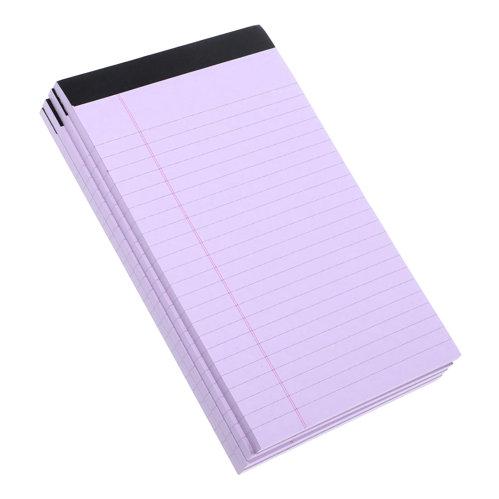 

4Pcs Lined Notepad Tearable Paper Sheets Smooth Writing Ideal for Office Management Pocket Size Note Pad Wide Ruled