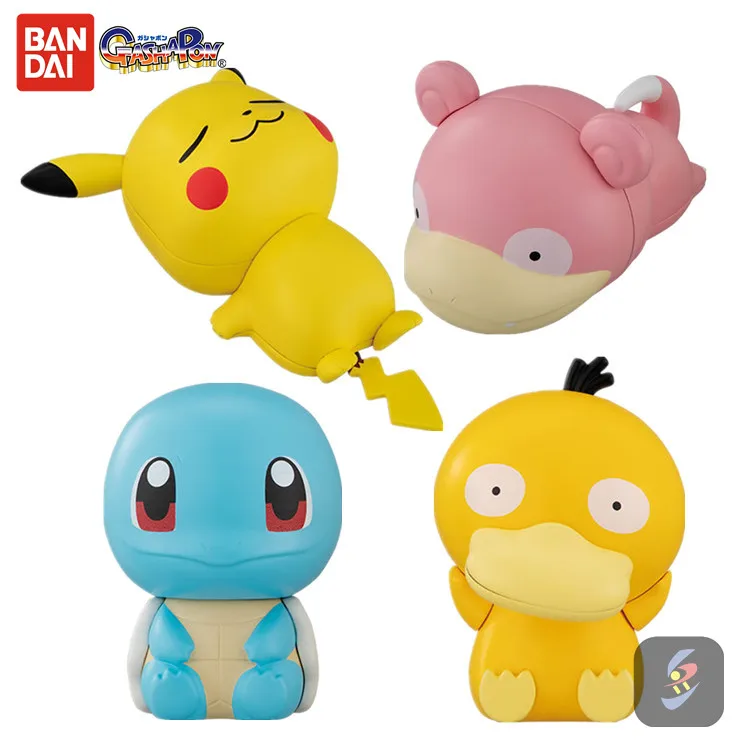 Pokemon Pikachu Squirtle Bulbasaur Anime Action Figure Model Cartoon Grookey Slowpoke Doll Toys Collection Figurine Kids Gifts