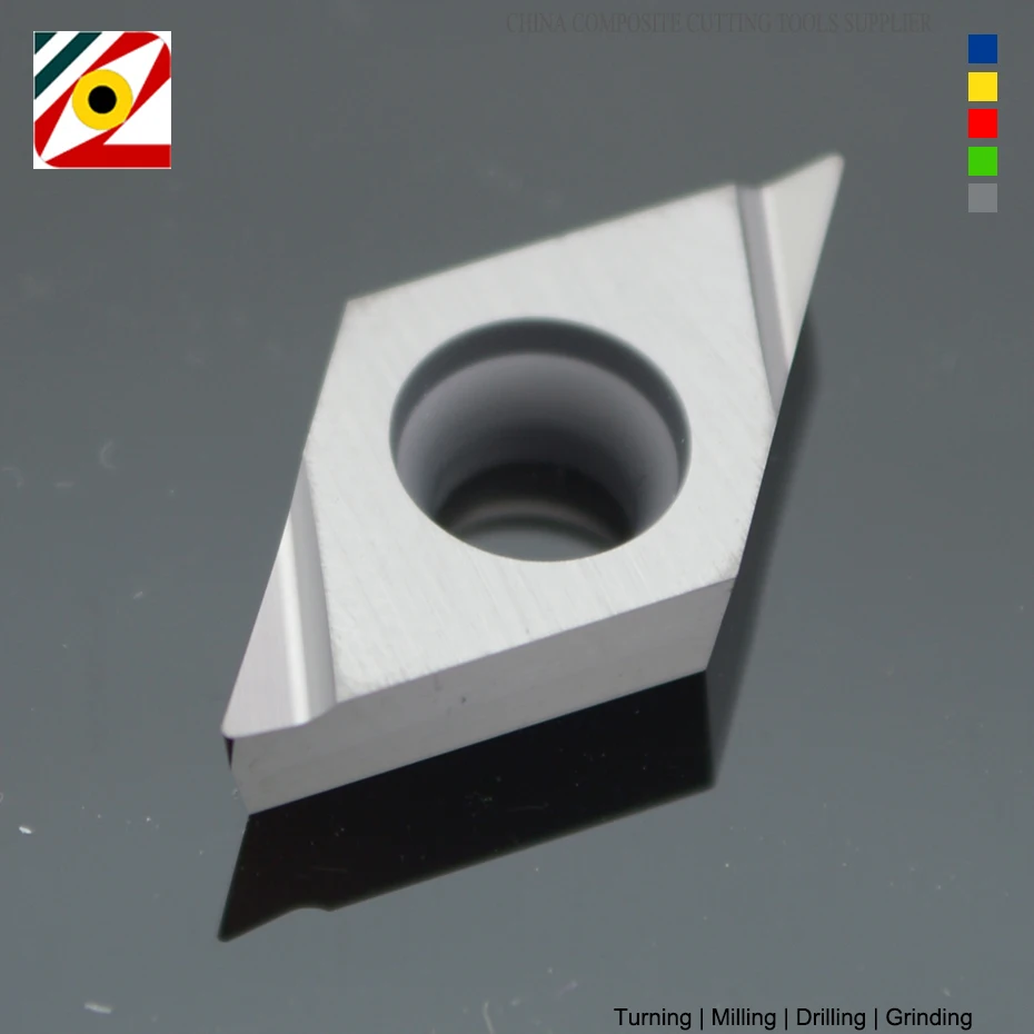 EDGEV-inserto de Cermet DCGT070202 DCGT070204 DCGT11T302 DCGT11T304 R L DCGT11T304R -S herramientas de torneado de corte de acero, TN60