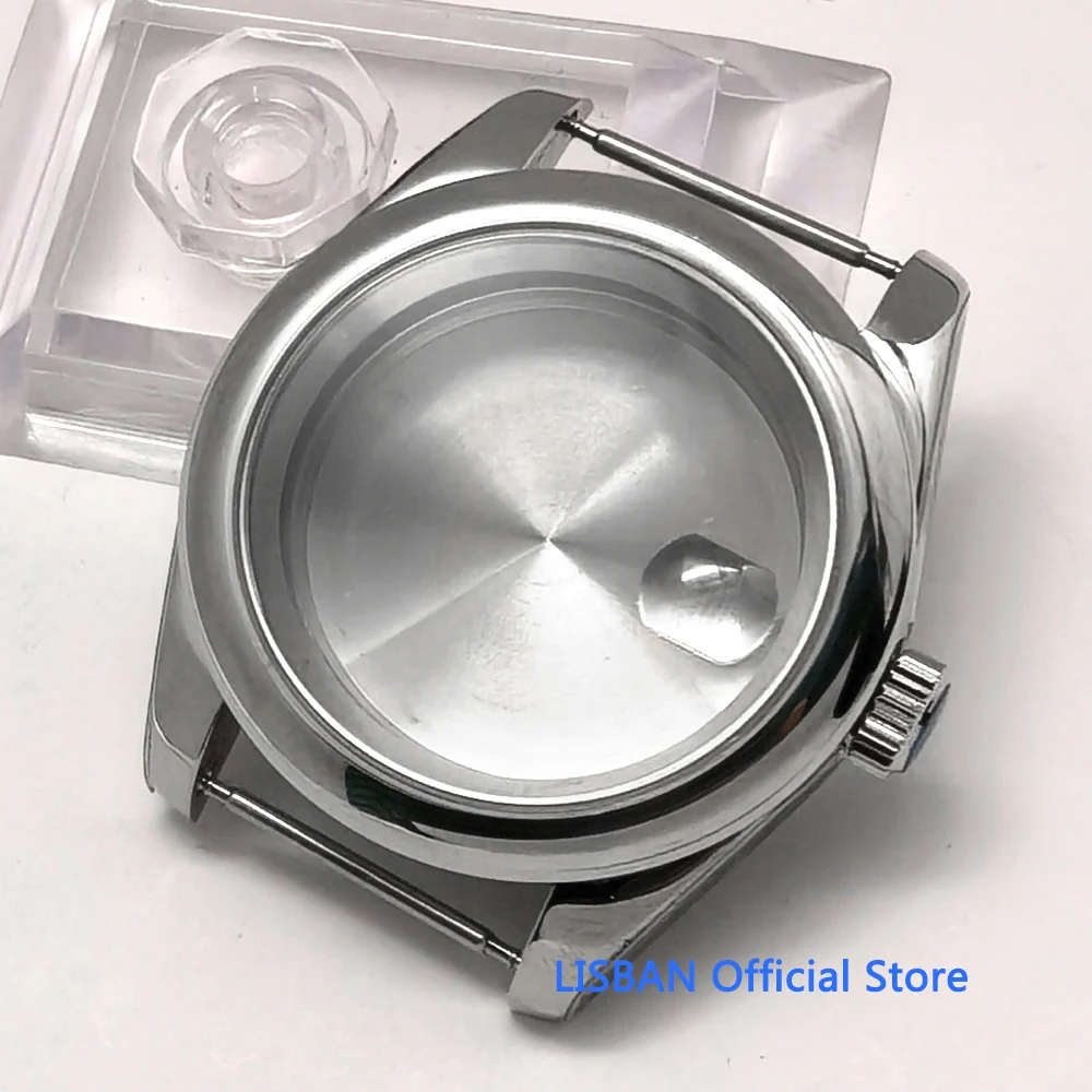 

Lisban 36mm 39mm Stainless Steel Watch Case Sapphire Glass fit for NH35 NH36 NH34 ETA2824 2836 Miyota8215 DG2813 3804 Movement