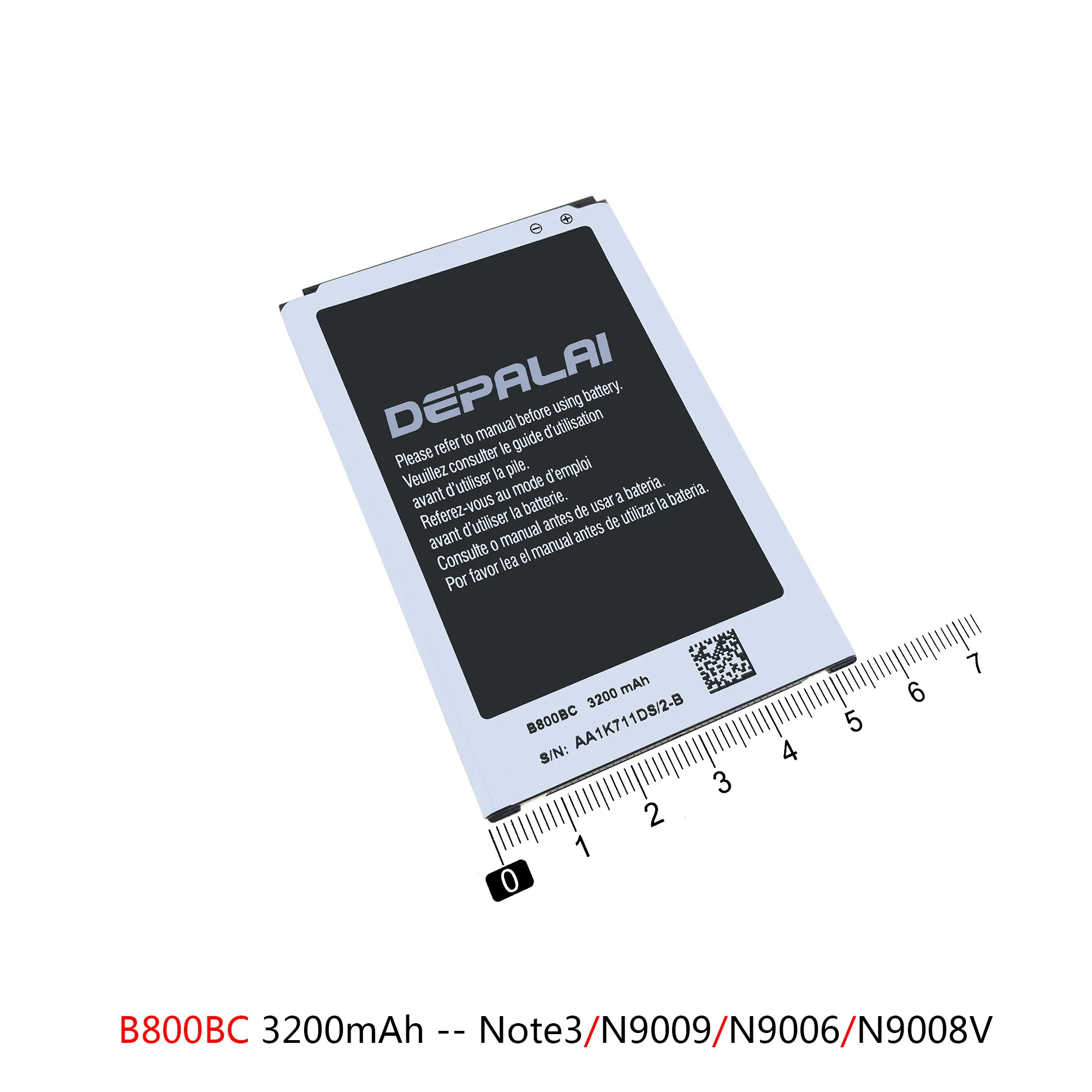 EB615268VU EB595675LU Battery For Samsung Note1 Note2 Note3 i9220 i889 N7000 N7100 N719 N7505 Batteries BN750BBC B800BC Battery