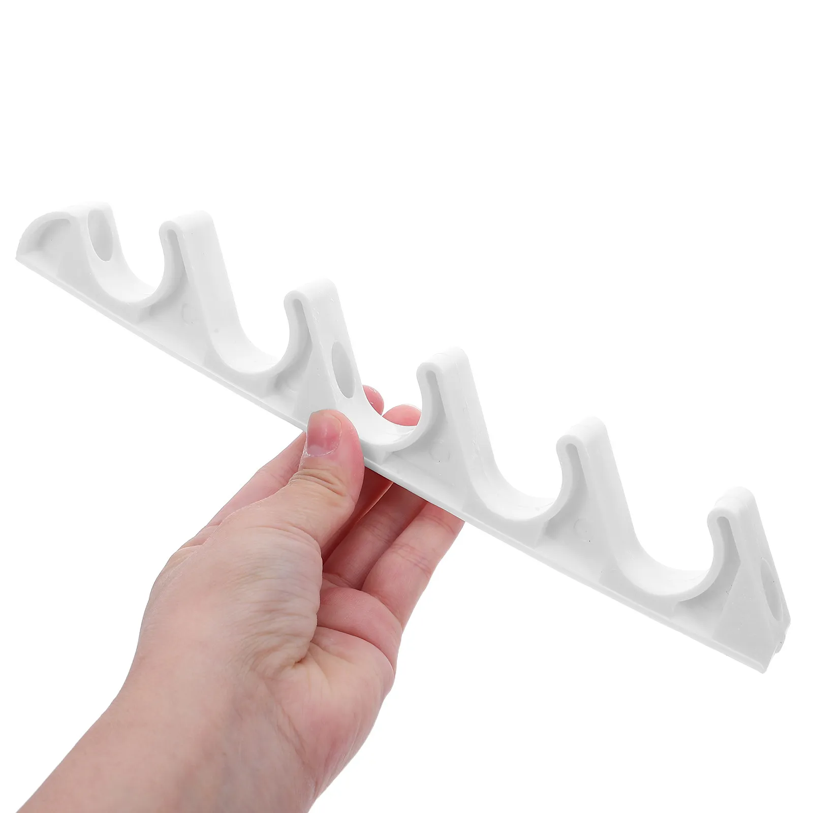 8Pcs Weather Resistant Nylon Folding Chair Adjustment Bracket 5-Level Reclining Buckle for Outdoor Lounge Chaise Garden