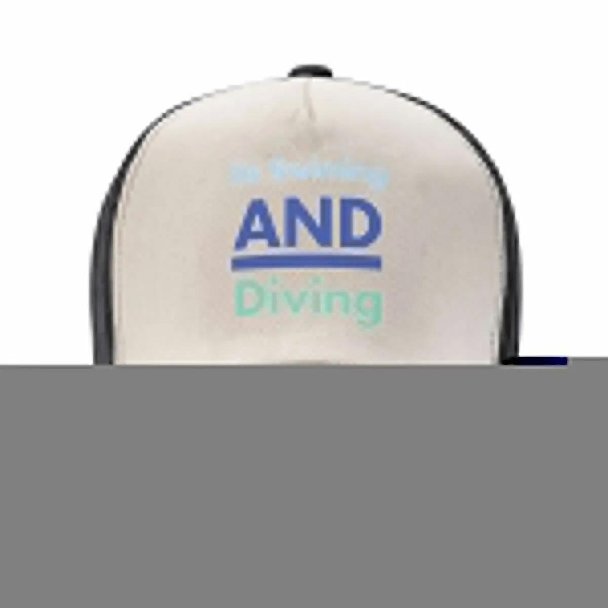 

Its Swimming AND Diving Baseball Cap Bobble Hat New Hat Rave custom Hat Women's Beach Outlet Men's