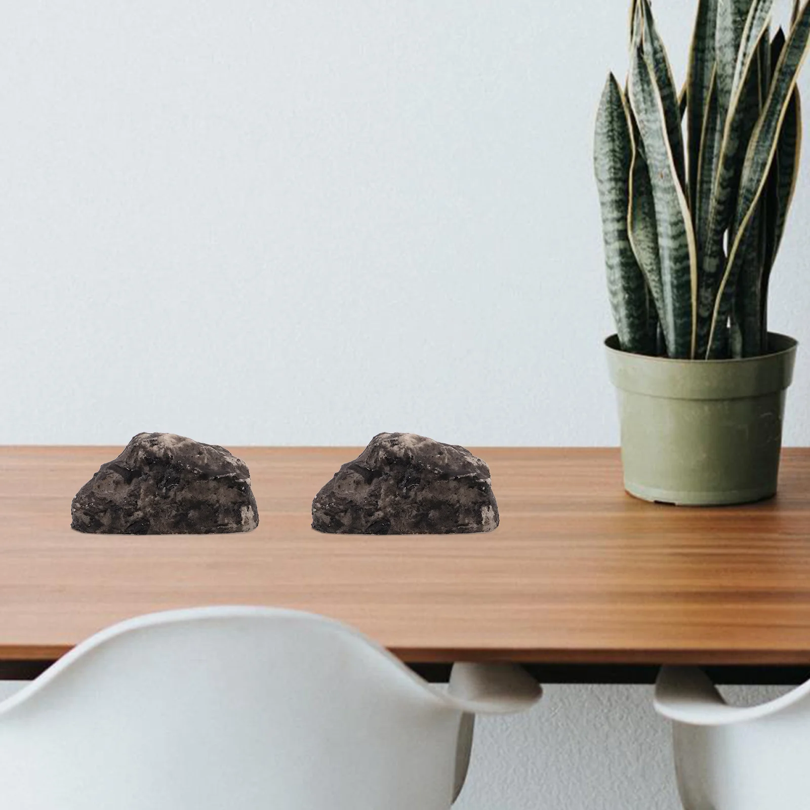 3Pcs Stone Key Box Resin Made Outdoor Waterproof Hidden Key Storage for Garden Yard Safety Keepers Resin Storage Box