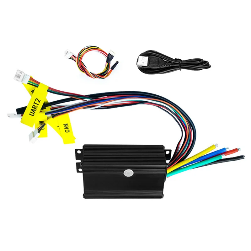 

Lasting Motor Speed Controller 75100 Brushless FOC Single Drive ESC 4-16S 100A 75V For Electric E-Bike Scooter