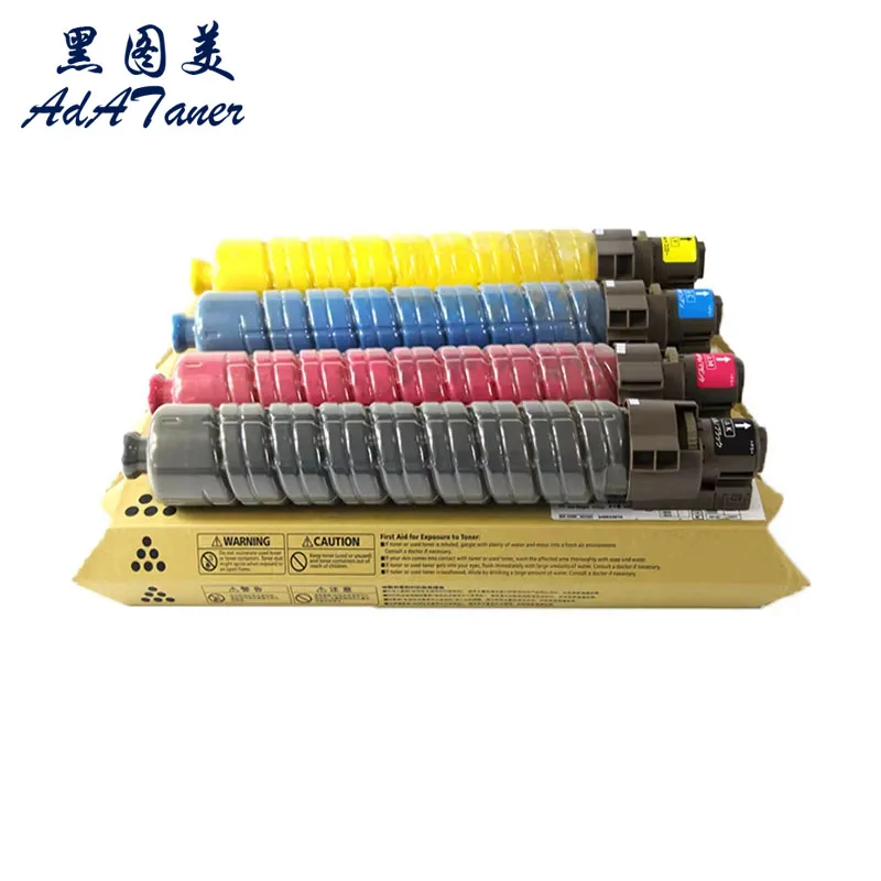 1SET 4PCS MPC5000 Toner For Ricoh Aficio MP C5000 C4000 C5050 MPC4000 MPC5050 New Compatible Toner Cartridge Color Copier Japan