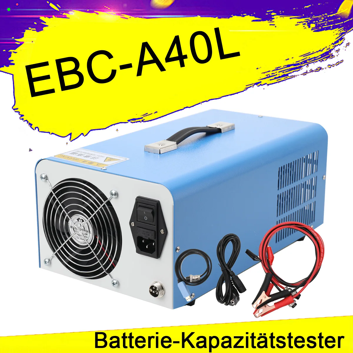 EBC-A40L Batteriekapazitätstester 5V 40A LiFePo4 LTO Lithium PC-Steuerung – Detail 4