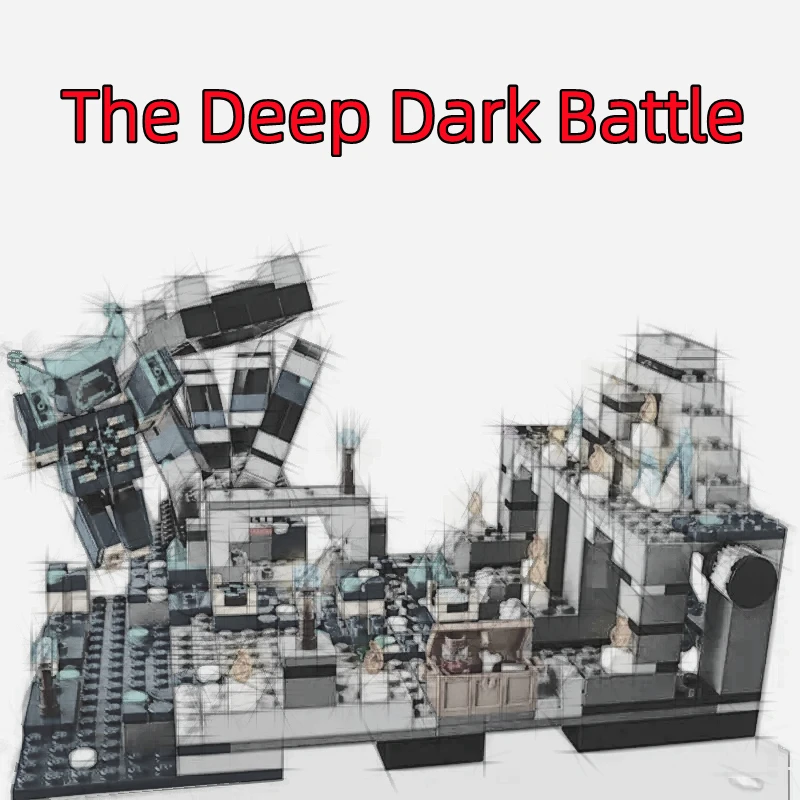 

Classic Game Dark World 21246 Guard Building Blocks Birthday Gift Toys Boys Christmas Gift DIY MOC The Deep Dark Battle‌
