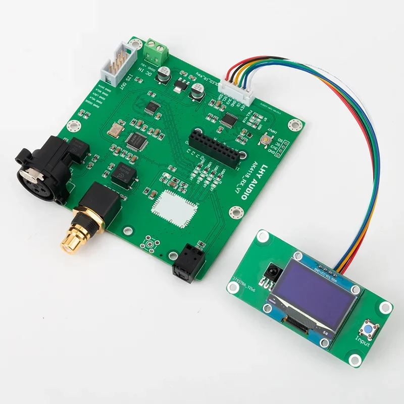 Nvarcher USB Coaxial Bluetooth AES Fiber To IIS Supports XMOS/Amanero AK4118 Receiver Board with Decoding