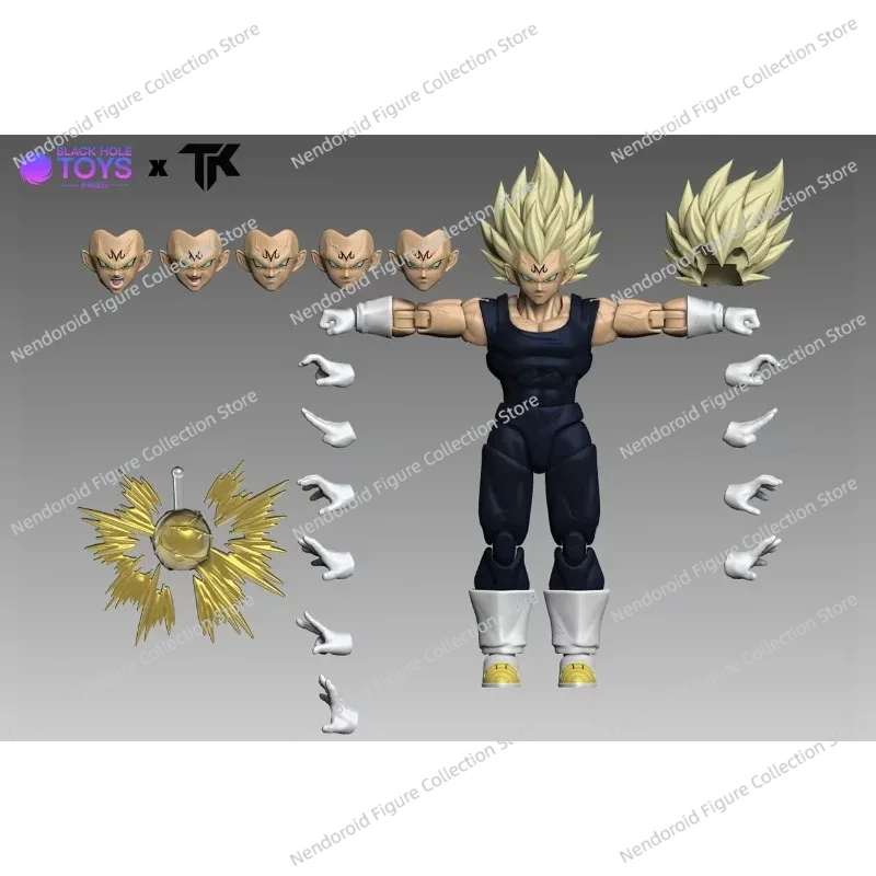 在庫あり ブラックホールトイズ＆TK ドラゴンボールZ SHF 超サイヤ人 SSJ 魔人ベジータ バトルダメージベジータ アニメアクションフィギュア コレクター