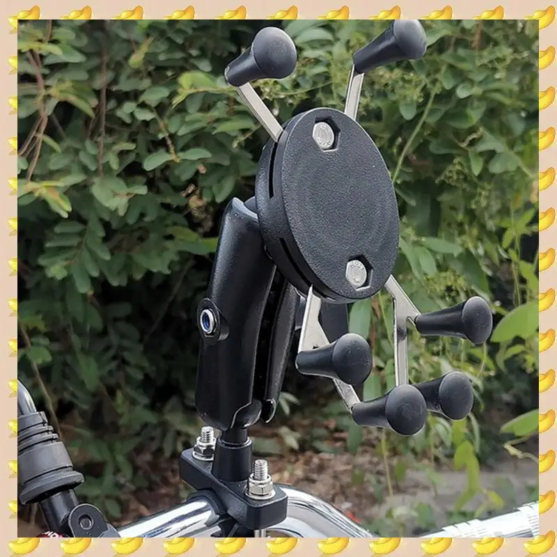 

A45U 4X Мотоциклетная ручка для крепления на рейку шириной 37 мм U-образный болт Монтажная база с 1-дюймовым шариком для Gopro GPS Работа для крепления Ram