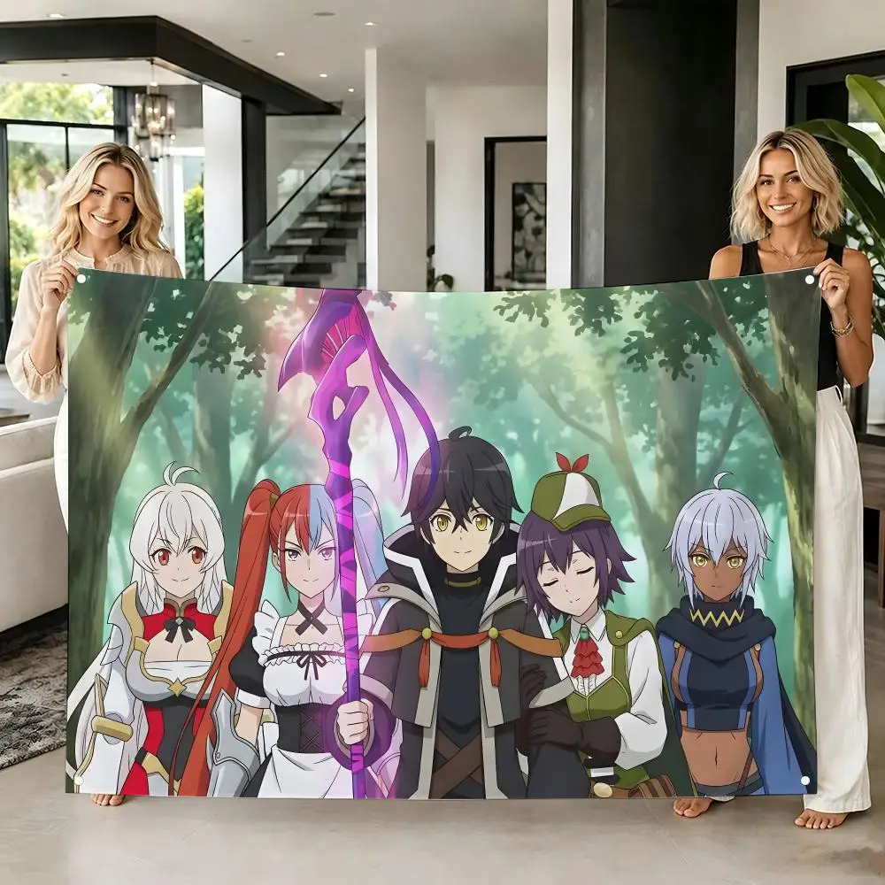 Fantasy Anime U-Unlimited Gacha Flags Tapestry Creative Pattern Photo Living Room Wall Art Party Outdoor Decor
