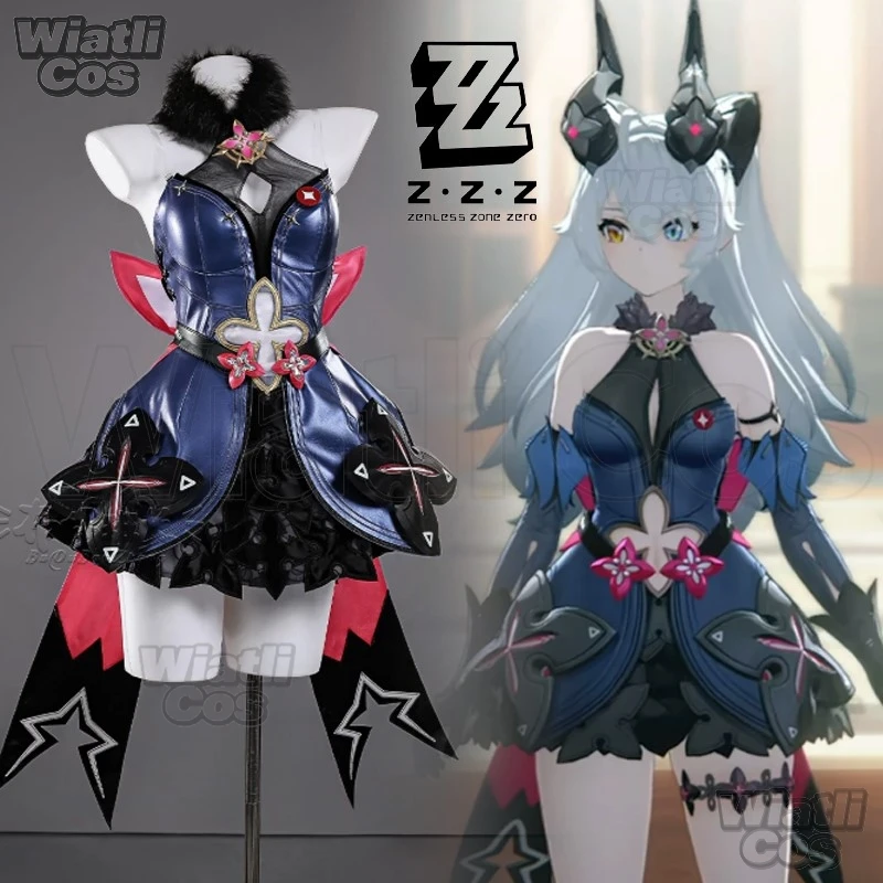 zzz-zenless-zone-zero-lindverne-sunbringer-cosplay-costume-outfit-women-full-set-with-sunbringer-wig-halloween-costume-christmas