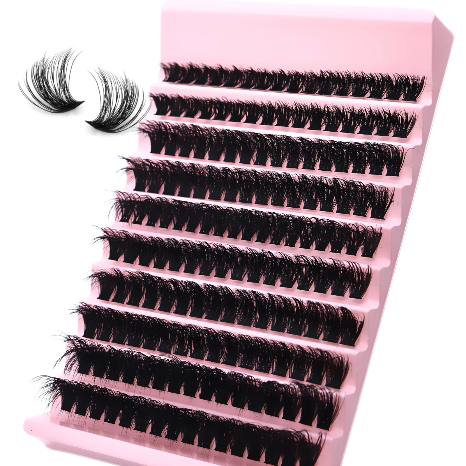 ขนตาปลอมแบบกลุ่ม DIY ต่อขนตาเอ - Eyelash Extension Home Service บทวิจารณ์และราคา