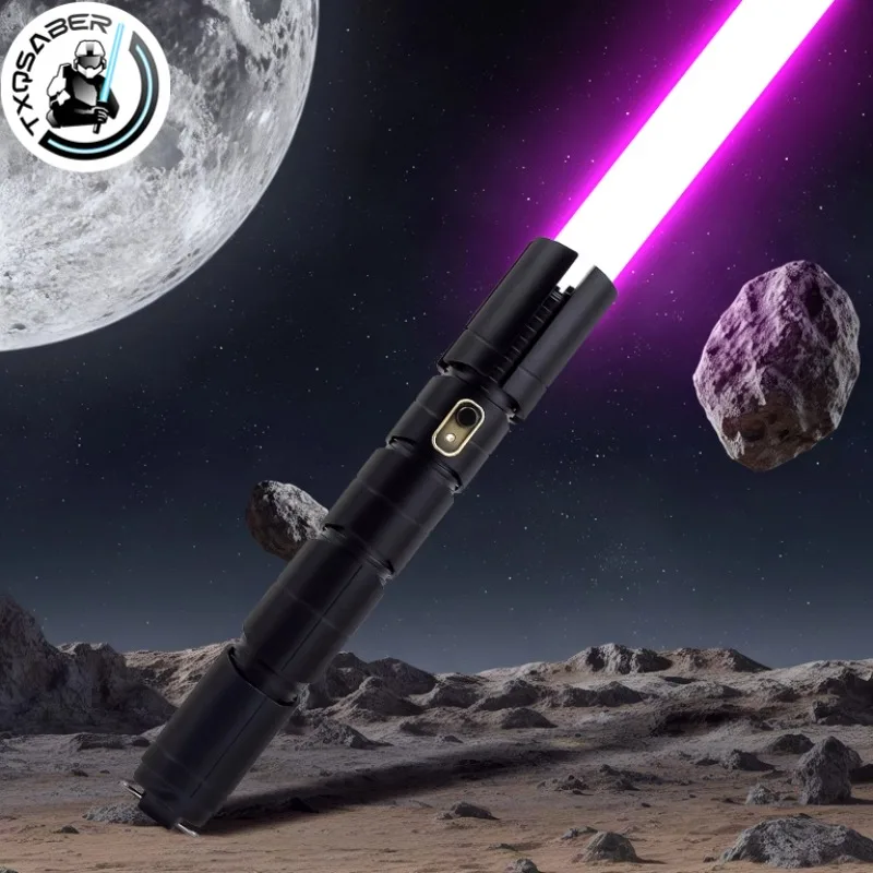 

TXQSABER Heavy Dueling Stranger Lightsaber Bluetooth APP Control Gesture Ignition Smooth Swing Sounds Changing Laser Sword Toys