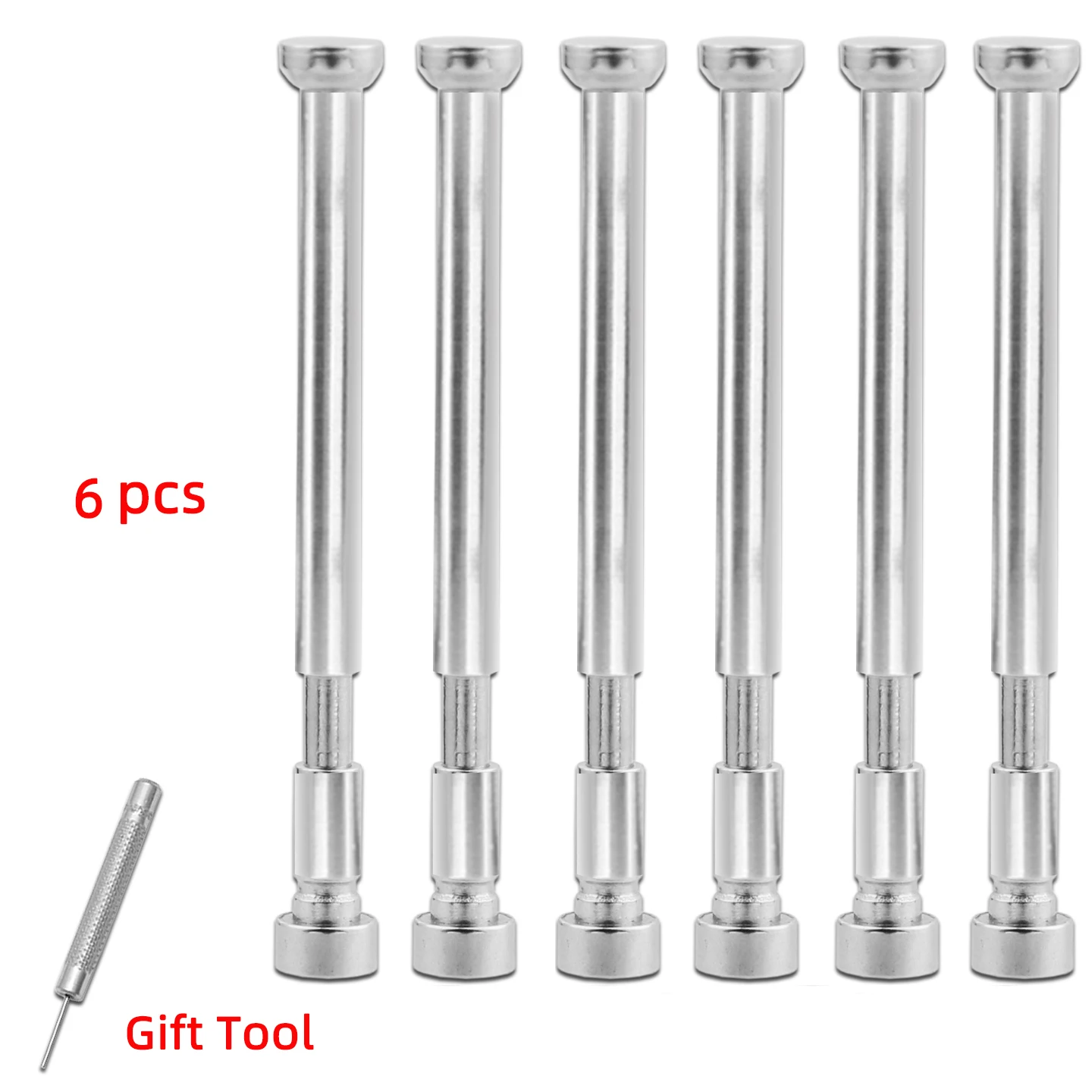 Wholesale 6/8 pcs 13/17mm Bracelet Screws WatchBand Pin for CHANEL J12 Ceramic Strap Screw Cap Link Bar Ceramic Link Removal pin