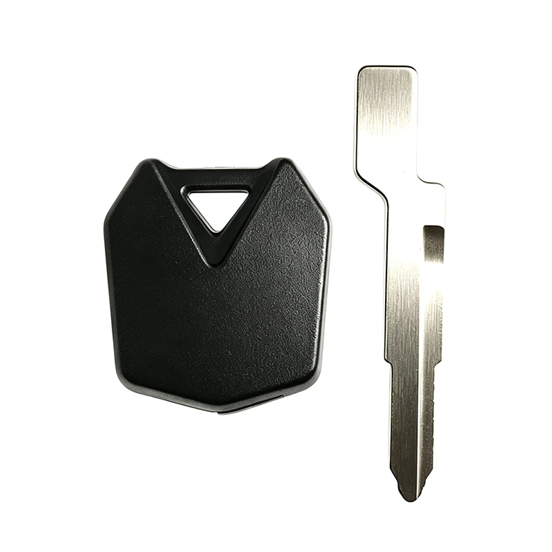 Motorcycle Key Blank Uncut Keys for Kawasaki ZXR400 ZX-6R 10R 12R 14R ZX750 Z1000 ZR1200 ZZR1400 Anti-Theft Chip Placement