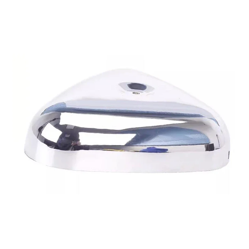 الكروم/أسود ABS دراجة نارية منقي هواء مبيت مرشح التدفق العالي غطاء لهوندا الظل VT600 Steed 400 VLX 600 1988-1998 #3