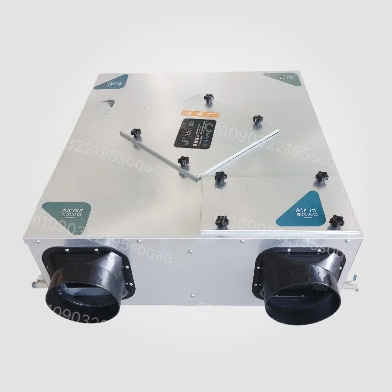 Commercial Household Full Heat Exchange Fresh Air Ventilator Silent Two‑way Flow Ventilation System PM2.5 Air Purification Machi