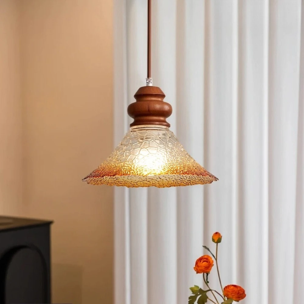 

Подвесной светильник для ресторана цвета ореха в стиле ретро ваби говорит стиль бар Тайчжун старинный стиль креативный персонализированный декоративный светильник