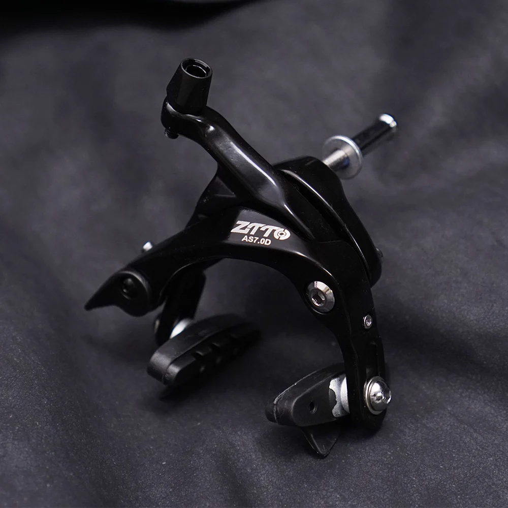 ZTTO Road Bike Brake Caliper AS7D Aluminum alloy Bicycle Side Pull Rim Brake Center Mount High Rigidity Improve Smoothness