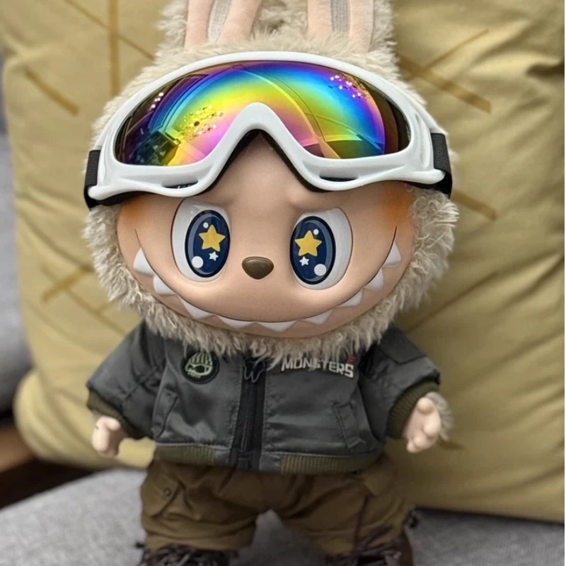 

38cm Pilot Costume for Labubu Zimomo Jump For Joy Doll，Stylish Airplane Outfit & Doll Accessories，Fast Shipping Available