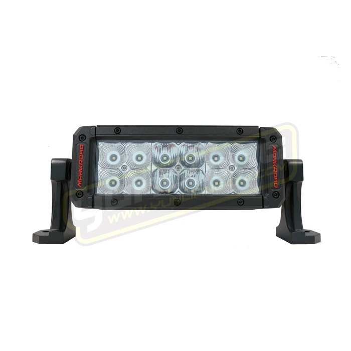 LED auxiliary light 7.5 inch 12 particle  W dual row mixed light Yunliang off-road modification