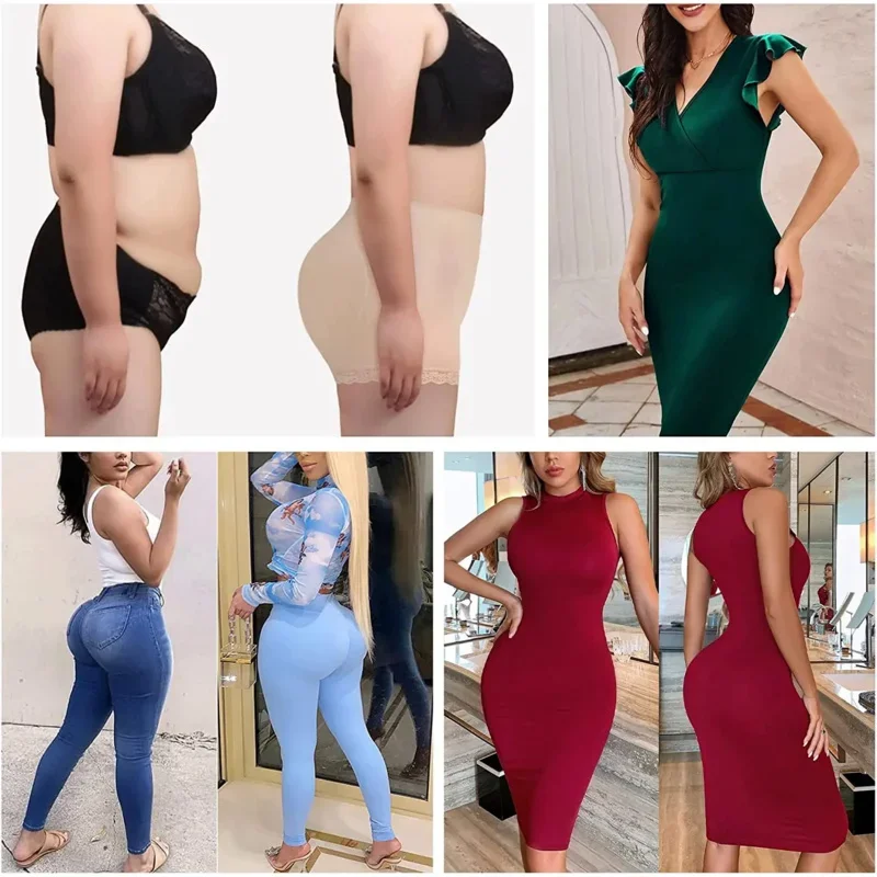 Women Butt Lifter Hip Enhancer Body Shaper Booty Pads Seamless Push Up Fake Ass Panties High Waist Boyshorts Shapewear Lingerie