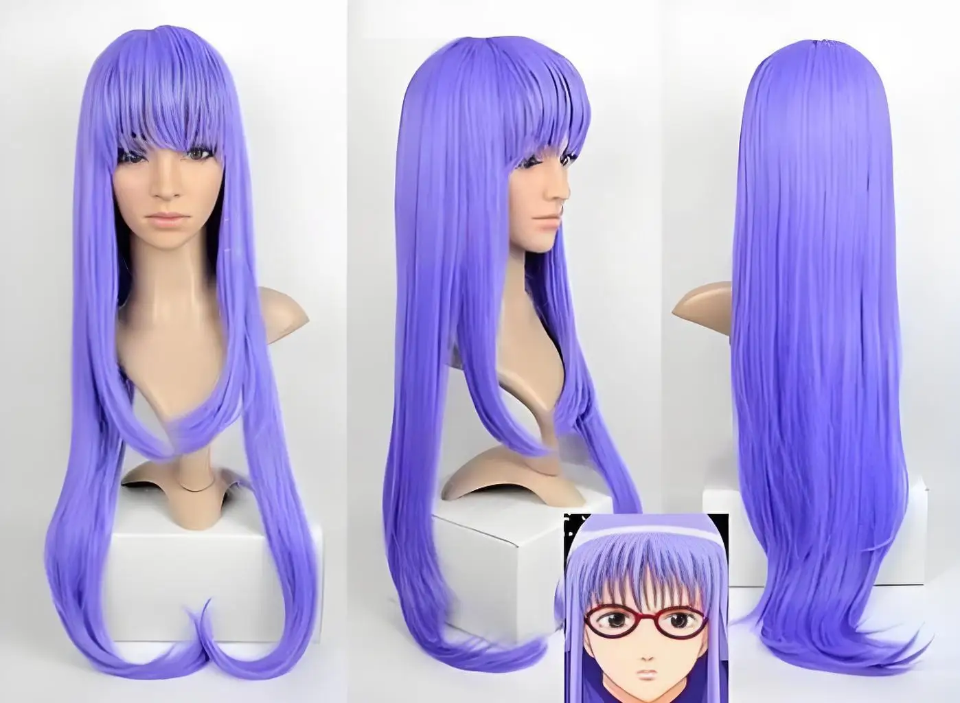 

Heat Resistant fiber Cosplay Wig for GINTAMA Sarutobi Ayame