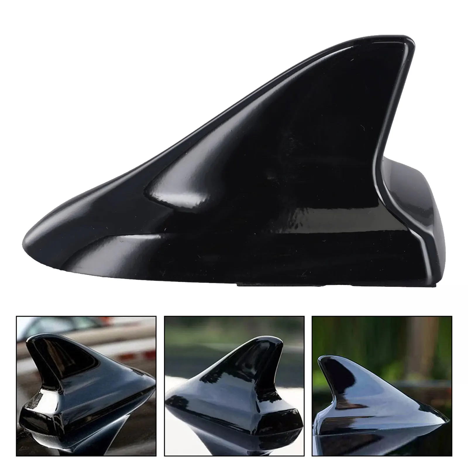 Enhance Aesthetics and Functionality ABS for Black Fin Antenna Cover Trim for Ford For Mondeo For Fusion 2013~20
