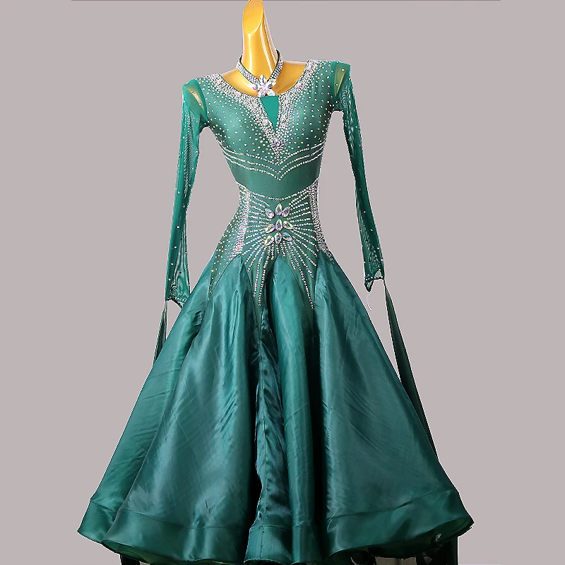 New Ballroom Waltz Modern Dance Dress Ballroom Dance Competition Dresses Standard Ballroom Dancing Clothes Tango Dress