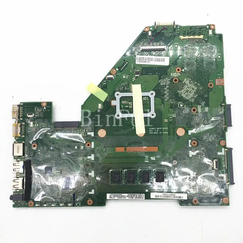 Mainboard For ASUS X550C X550CC X550CA Y581C R510C X550CL Laptop Mtherboard With i3-3217U/2365U CPU 4G RAM DDR3 100% Full Tested