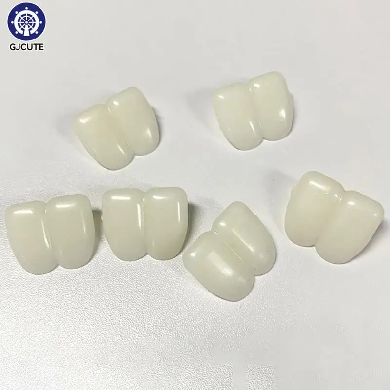 Halloween Rabbit Cosplay Teeth Dentures Props Party Costume DIY Props Resin False Teeth With Solid Glue Festive Decorations