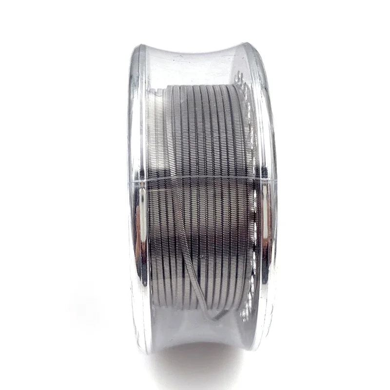 Vmiss Kawat Clapton Alien Datar 32G 15 Kaki Gulungan DIY untuk RDA RBA Alat Penyemprot Dapat Dirakit Kembali Kabel Pemanas Aksesori Vape