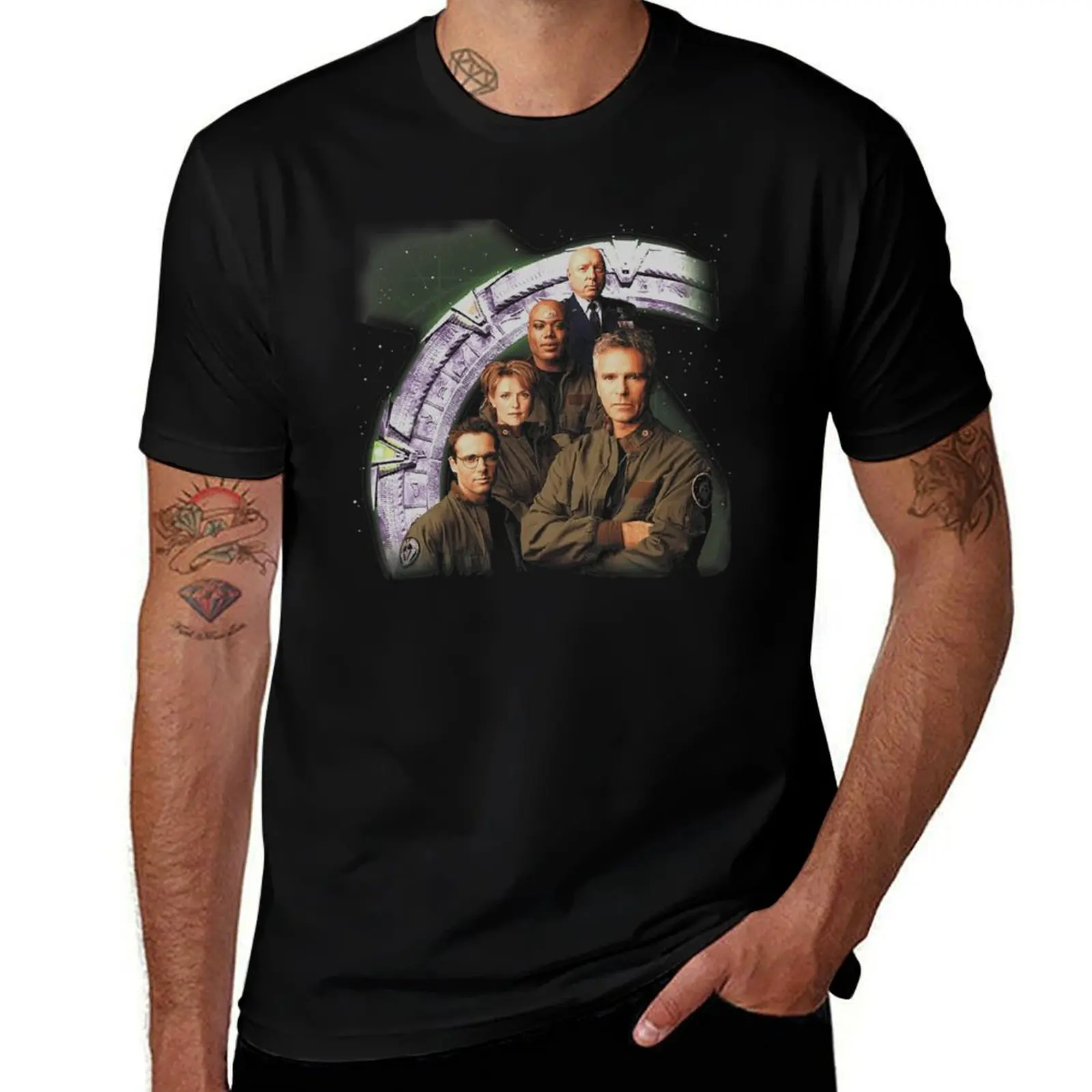 

Stargate SG1 T-Shirt t shirt man cotton funny t shirts man